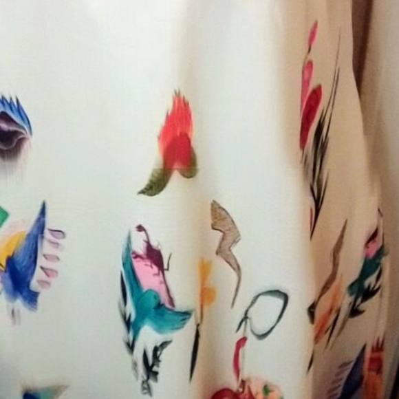 Colorful Abstract Print Dress - Picture 8 of 8